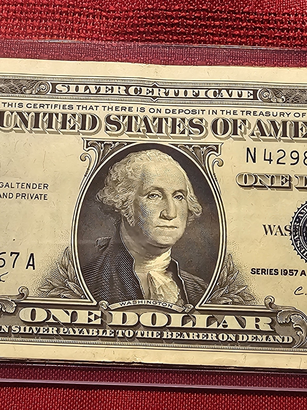 Vintage US One Dollar Silver Certificates - Set of 3 - Picture 6 of 6
